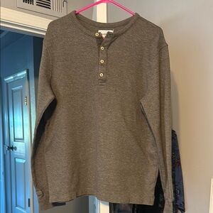 Goodfellow & Co Gray Henley Shirt